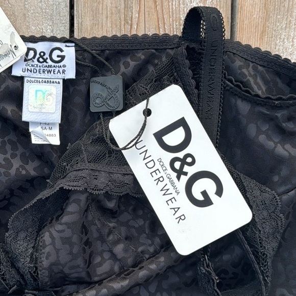 Dolce & Gabbana Chemise Slip Leopard Print NWT - Picture 2 of 9